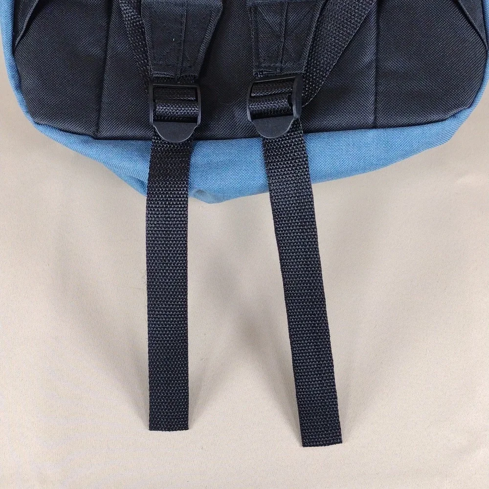 Stylish Blue Black School College Casual Every Day Utility Unisex Backpack